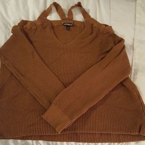 Express off the shoulder sweater